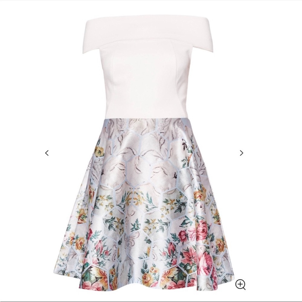 Ted Baker Off The Shoulder Floral Dress